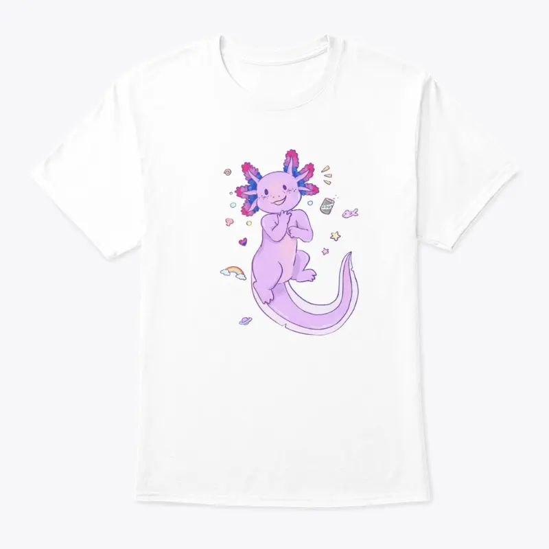 Bi Pastel Axolotl
